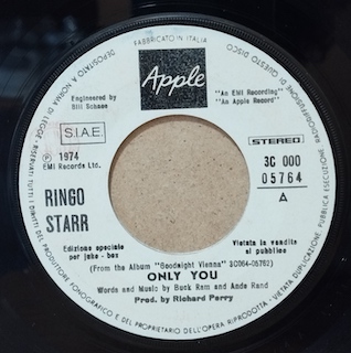 ONLY YOU - 7" ITALY