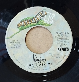 DON'T ASK ME - 7" USA