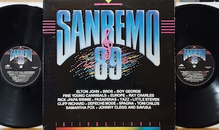 SANREMO 89 INTERNATIONAL - 2 LP