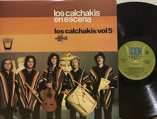 LOS CALCHAKIS EN ESCENA - LP SPAGNA