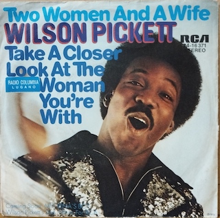 TWO WOMAN AND A WIFE / TAKE A CLOSER LOOK AT THE WOMAN YOU'RE WITH - 7" GERMANY