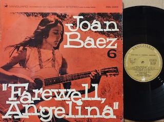 JOAN BAEZ 6 / FAREWELL ANGELINA - REISSUE ITALY