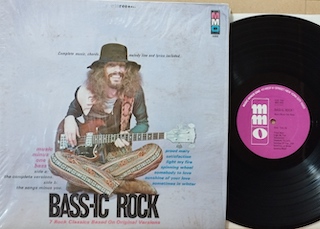 BASS-IC ROCK - MUSIC MINUS ONE BASS - 1°st USA