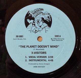 THE PLANET DOESN'T MIND - 12" USA