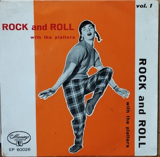 ROCK AND ROLL WITH THE PLATTERS VOL. 1 - 7" EP