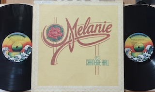 MELANIE AT CARNEGIE HALL - 2 LP