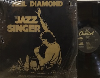 THE JAZZ SINGER (ORIGINAL SONGS FROM THE MOTION PICTURE) - 1°st USA