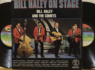 BILL HALEY ON STAGE - 2 LP