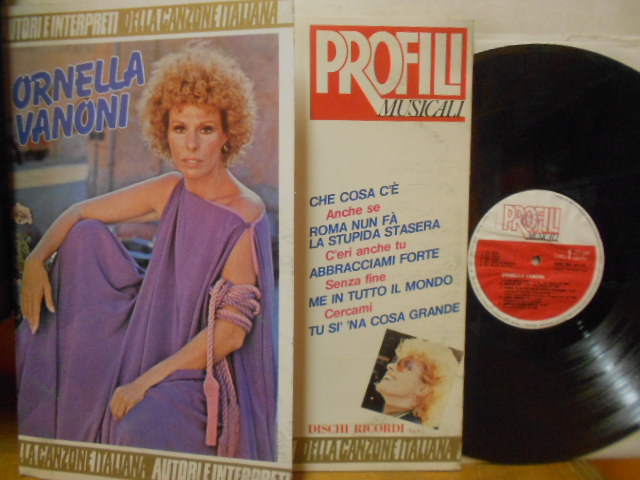 PROFILI MUSICALI - ORNELLA VANONI - LP ITALY