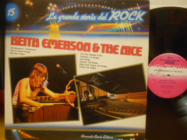 KEITH EMERSON & THE NICE - REISSUE ITALY