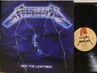 RIDE THE LIGHTNING - 1°st UK