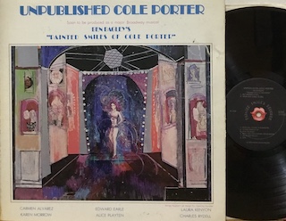 UNPUBLISHED COLE PORTER (PAINTED SMILES OF COLE PORTER) - 1°st USA