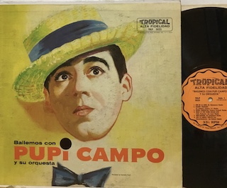 BAILEMOS CON PUPI CAMPO Y SU ORQUESTA - 1°st USA