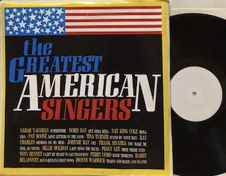 THE GREATEST AMERICAN SINGERS - LP ITALY