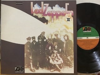 LED ZEPPELIN II - 1°st GERMANY RL Cut Side 1