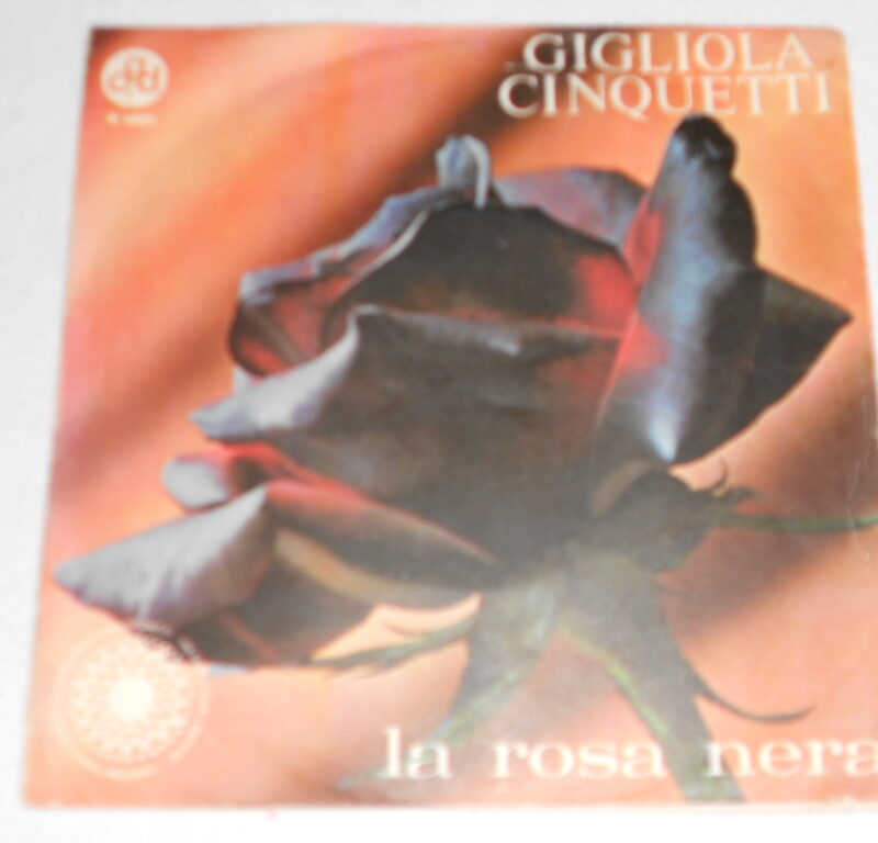 LA ROSA NERA / HO IL CUORE TENERO - 7" ITALY