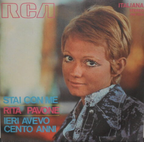 STAI CON ME / IERI AVEVO CENTO ANNI - 7" ITALY