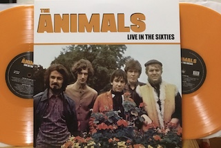 LIVE IN THE SIXTIES - 2 X ORANGE VINYL