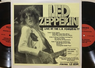 LIVE AT THE L.A. FORUM 6/77 ( FOR BADGEHOLDERS ONLY ) - 2LP