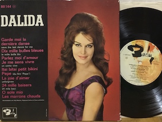 DALIDA - 10" FRANCIA