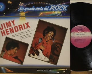 JIMI HENDRIX - 1°st ITALY Misprint