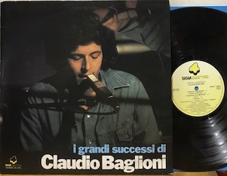 I GRANDI SUCCESSI DI CLAUDIO BAGLIONI - 1°st ITALY