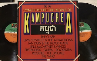 CONCERTS FOR THE PEOPLE OF KAMPUCHEA - 2 LP