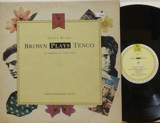 BROWN PLAYS TENCO - 1°st ITALY