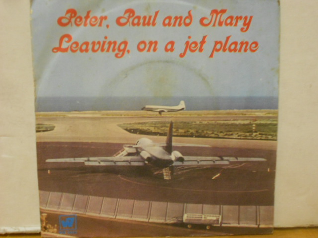 LEAVING ON A JET PLANE - 7" ITALY