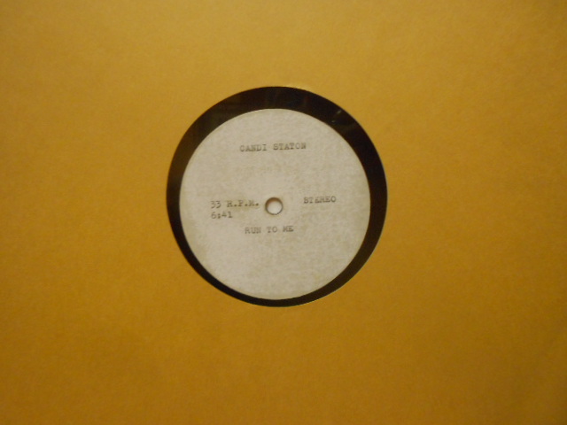 RUN TO ME - 12" ACETATE