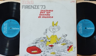 FIRENZE '73 - INSIEME PER UN MONDO DI MUSICA - 2 LP