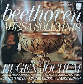 BEETHOVEN - MISSA SOLEMNIS - BOX 2 LP