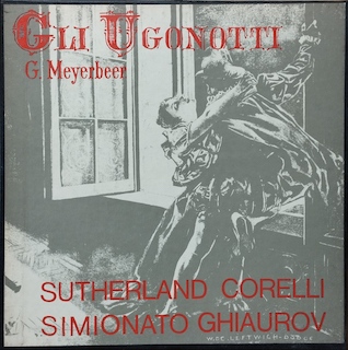 GLI UGONOTTI - BOX 3 LP