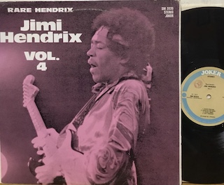 RARE HENDRIX VOL.4 - 1°st ITALY