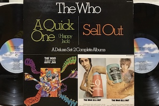 A QUICK ONE (HAPPY JACK) / THE WHO SELL OUT - 2 LP