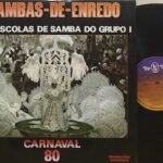 Sambas-De-Enredo Das Escolas De Samba Do Grupo I - Carnaval 80 - 1°St Brazil