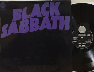 MASTER OF REALITY - 1°st UK Embossed Box Sleeve