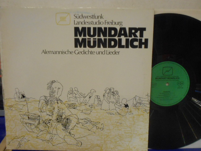 ALEMANNISCHE GEDICHTE UND LIEDER - LP GERMANY