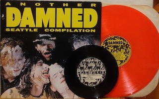 ANOTHER DAMNED SEATTLE COMPILATION - LP RED + 7" EU