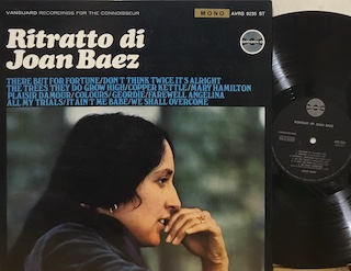 RITRATTO DI JOAN BAEZ - 1°st ITALY