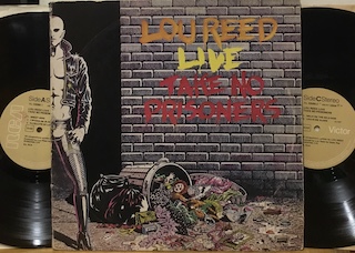 LOU REED LIVE - TAKE NO PRISONERS - 2 LP