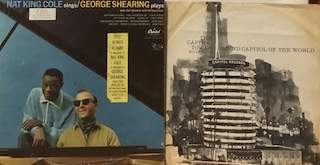 NAT KING COLE SINGS / GEORGE SHEARING PLAYS - LP + LP Bonus