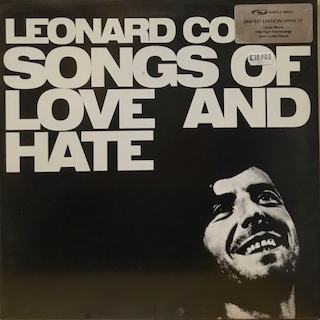 SONGS OF LOVE AND HATE - REISSUE UK