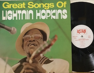 GREAT SONGS OF LIGHTNIN HOPKINS - REISSUE EU