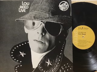 LOU REED LIVE - REISSUE USA