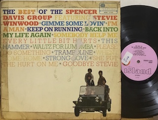 THE BEST OF THE SPENCER DAVIS GROUP FEATURING STEVIE WINWOOD - 1°st UK