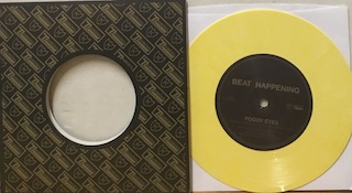 INDIAN SUMMER / FOGGY EYES - 7" YELLOW OPAQUE