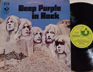 DEEP PURPLE IN ROCK - REISSUE ITALY Graf.Alt Milano