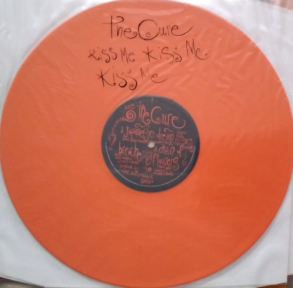 THE CURE KISS ME KISS ME KISS ME - 2 LP + 12" ORANGE VINYL NEW WAVE LP