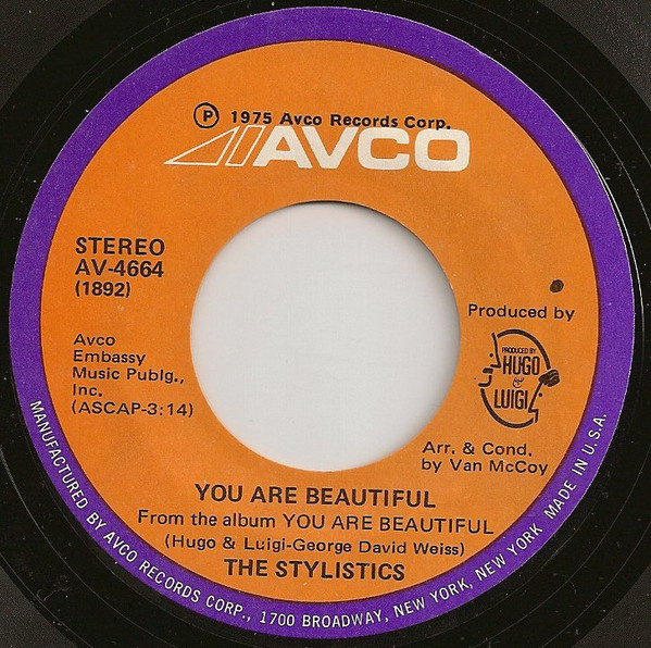 YOU ARE BEAUTIFUL - 7" USA